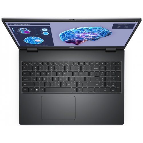 Laptop Dell Precision 7680, Intel Core i7-13850HX, 16inch, RAM 32GB, SSD 1TB, nVidia RTX 3500 12GB, Windows 11 Pro, Titan Grey