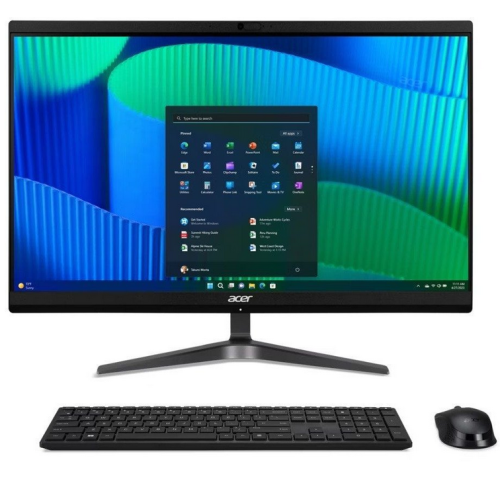 Calculator Acer Veriton 2000 VZ2524G AIO, Intel Core Ultra 5 125U, 23.8 inch, RAM 8GB, SSD 512GB, Intel Graphics, Windows 11 Pro, Black
