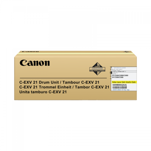 Drum Unit Canon CEXV21, yellow, capacitate 53000 pagini , pentru IRC2880/3380 series