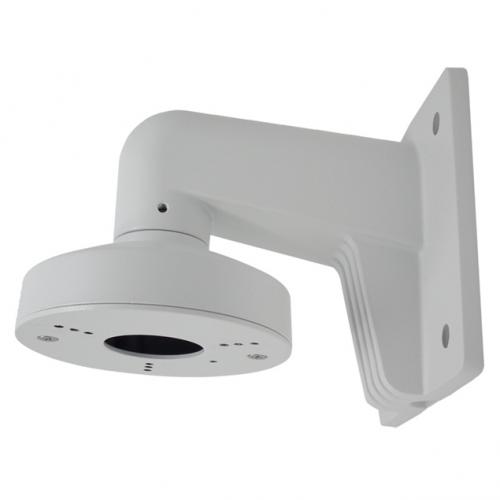 Suport de montaj pe perete Hikvision DS-1272ZJ-110-TRS, material aliaj de aluminiu si metal, dimensiuni: 122×120×169mm, greutate: 605g