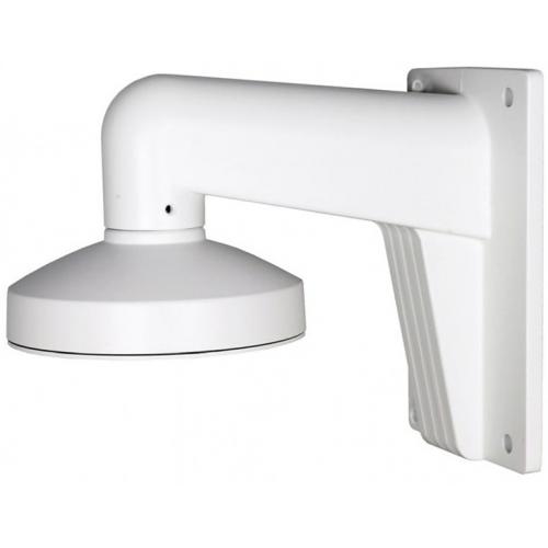 Suport montaj pe perete pentru camere dome Hikvision DS-1273ZJ-140, material aliaj de aluminiu, pentru seria de camere DS-2CC51xxP(N), dimensiuni: Φ140×182×120mm, greutate: 703g