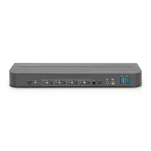 Switch KVM Digitus by Assmann DS-12890, Black