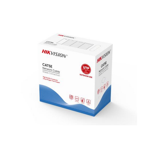 Cablu retea Hikvision DS-1LN5EO-UU/E, UTP, Cat. 5e, 305 m