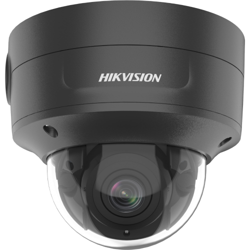 Camera supraveghere Hikvision IP dome DS-2CD2746G2-IZS(2.8-12mm)C ,black, 4MP, culoare neagra,Acusens - filtrarea alarmelor false dupa corpul uman si masini, low-light performance powered by DarkFighter, senzor: 1/3