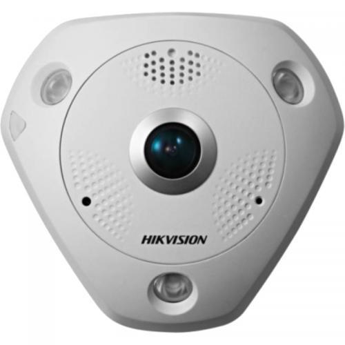 Camera IP Fisheye Hikvision DS-2CD63C5G0-IVS/B, 12MP, Lentila 1.29mm, IR 15m