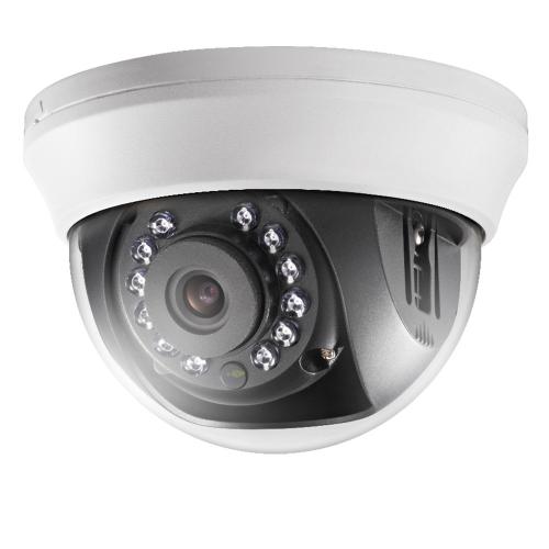 Camera supraveghere Hikvision Turbo HD mini dome DS-2CE56D0T-IRMMF (2.8mm)C, 2MP, senzor: 2 MP CMOS, rezolutie: 1920 × 1080@30fps, iluminare: 0.01 Lux@(F1.2, AGC ON), 0 Lux cu IR, lentila: 2.8 mm, unghi vizualizare: horizontal FOV: 101°, vertical FOV: 60°