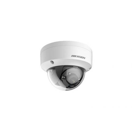 Camera supraveghere Hikvision Turbo HD dome DS-2CE57U1T-VPITF(2.8m), 8.29MP, rezolutie: 3840 × 2160@12.5fps, 5MP@20fps, 4MP@25fps, 4MP@30fps, 2MP@25fps, iluminare: Color: 0.01 Lux@(F1.2, AGC ON), 0 Lux cu IR, lentila: 2.8mm, distanta IR: 30m, EXIR 2.0, sm