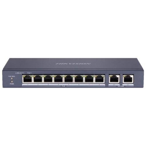 Switch Hikvision DS-3E0310P-E/M, 8 porturi