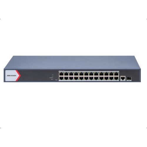 Switch Hikvision DS-3E1526P-EI V2, 24 porturi, PoE