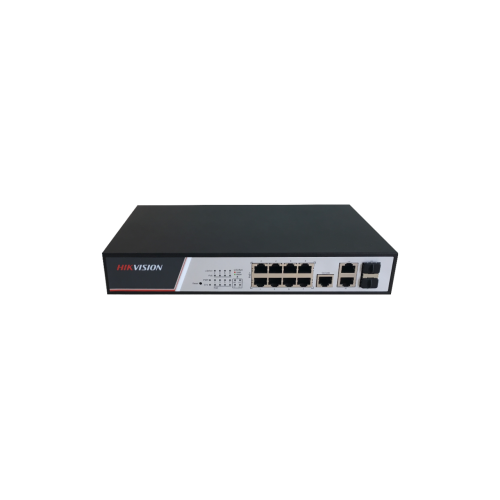 Switch Hikvision DS-3E2310P, 8 porturi, PoE