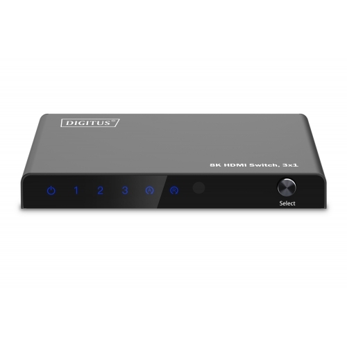Switch HDMI Digitus by Assmann DS-55333, 3x HDMI, Black