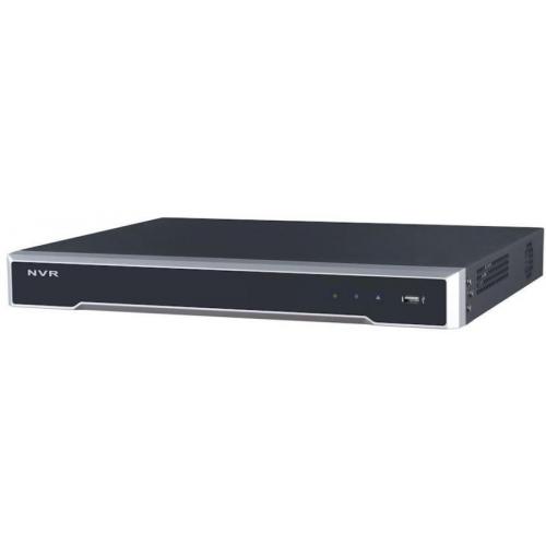 NVR HIKVISION 32 canale IP 16 x POE DS-7632NI-I2/16P, 12MP, rezolutie inregistrare: 12 MP/8 MP/6 MP/5 MP/4 MP/3 MP/1080p/UXGA/720p/VGA /4CIF/DCIF/2CIF/CIF/QCIF, Incoming/Outgoing bandwidth: 256 Mbps/256Mbps, decoding: /16-ch@1080p, compresie: H.265+/H.265