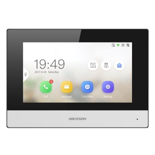 Monitor Videointerfon Hikvision DS-KH6320Y-WTE2, 7 inch