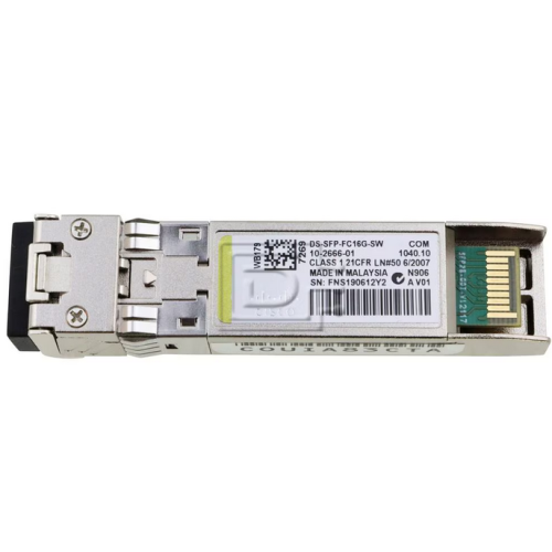 Transceiver Cisco SFP+ 16GB DS-SFP-FC16G-SW, 850 nm, Multi-Mode, 400 m, Duplex LC