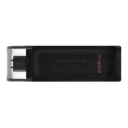 Stick memorie Kingston DT70, 256GB, USB-C, Black