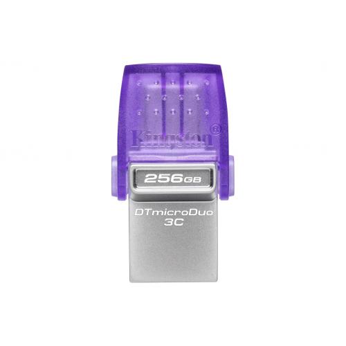 USB Flash Drive Kingston 256GB DT MicroDuo, USB 3.0, micro USB 3C