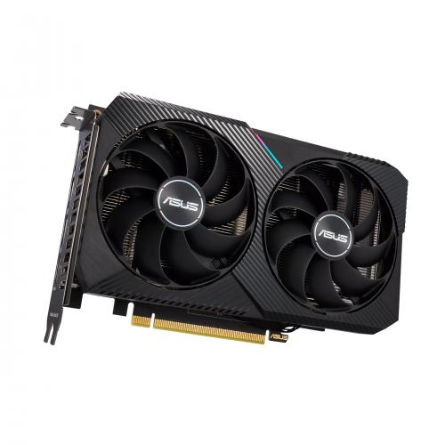 Placa video Asus nVidia GeForce RTX 3050 Dual OC Edition LHR 8GB, GDDR6, 128bit