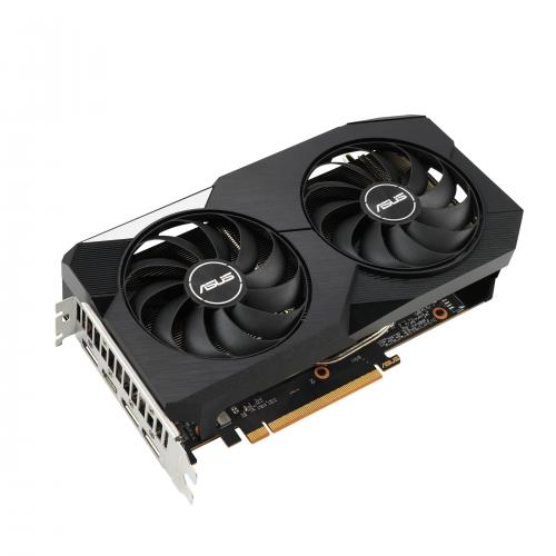 Placa video Asus AMD Radeon RX 6600 DUAL 8GB, GDDR6, 128bit