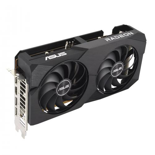 Placa video Asus AMD Radeon RX 6600 DUAL V2 8GB, GDDR6, 128bit