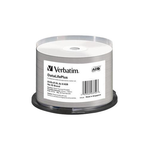 DVD+R DL Verbatim 8x, 8.5GB, 50buc, Spindle 