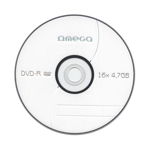 DVD-R Omega 16x, 4.7GB, 10buc, Slim case