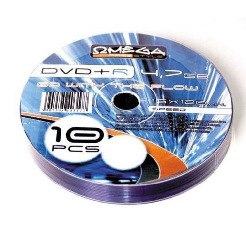 DVD+R Omega 16x, 4.7GB, 10buc, Spindle