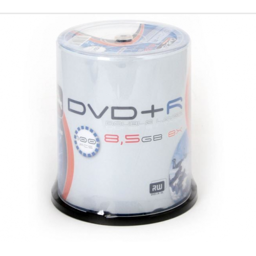 DVD+R Omega Freestyle 8x, 8.5GB, 100buc, Cake