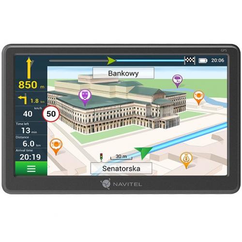 Navigator GPS Navitel E707 Magnetic, 7inch, Harta Europei, Black
