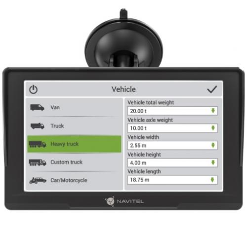 Navigator GPS Navitel E777 TRUCK, 7inch, Harta Europei, Black