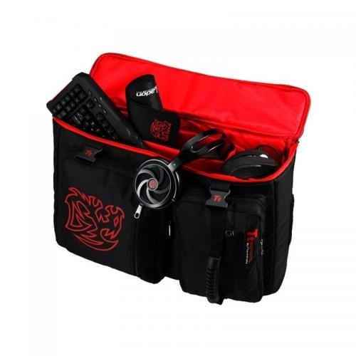 Rucsac Thermaltake Tt eSPORTS Battle Dragon, Black-Red