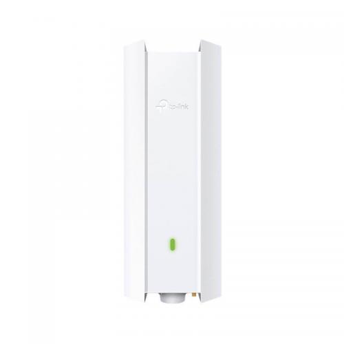 Wireless Access Point TP-Link EAP610-Outdoor, AX1800 Wireless Dual Band Indoor/Outdoor Access Point, 1× Gigabit Ethernet (RJ-45) Port (Support 802.3at PoE and Passive PoE), Antenna: 2.4 GHz: 2× 4 dBi, 5 GHz: 2× 5 dBi, Weatherproof  IP67, Pole/Wall Mountin