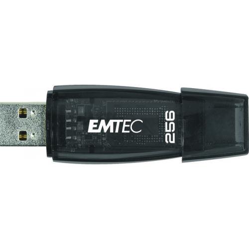 Stick memorie Emtec C410 Color Mix 256GB, USB 3.0, Transparent