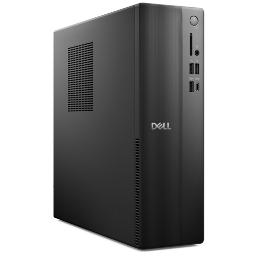 Calculator Dell Slim ECS1250 SFF, Intel Core i3-14100, RAM 8GB, SSD 512GB, Intel UHD Graphics 730, Windows 11 Pro