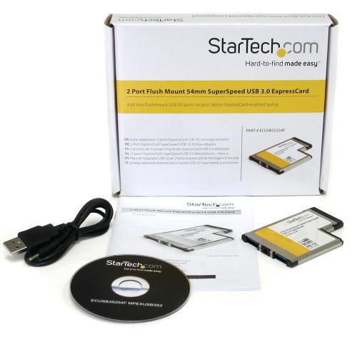 Adaptor Express Card Startech ECUSB3S254F, 2x USB 3.0