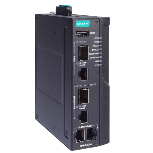 Router Moxa EDR-G9004-VPN-2MGTXSFP, 2 x LAN