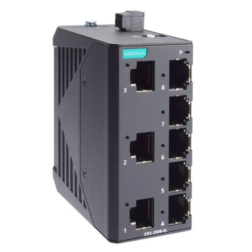 Switch Moxa EDS-2008-EL-T, 8 porturi