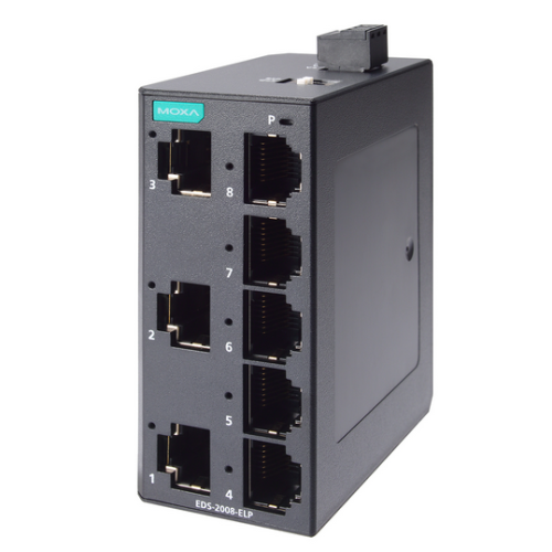 Switch Moxa EDS-2008-ELP, 8 porturi