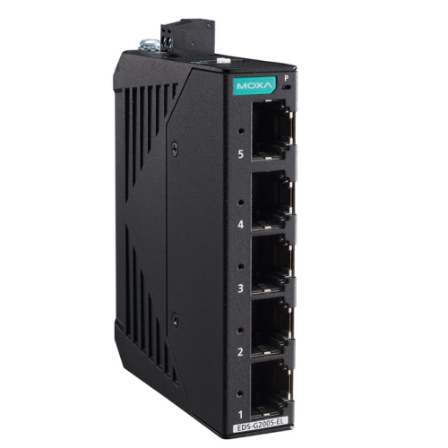 Switch Moxa EDS-G2005-EL-T, 5 porturi