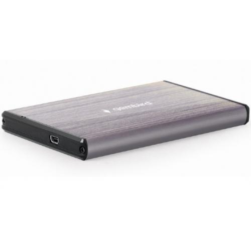 Rack extern HDD Gembird, SATA - USB 3.0, 2.5inch, Light-Grey