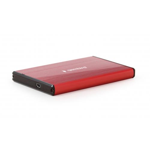 Rack HDD Gembird EE2-U3S-3-R, USB 3.0, 2.5inch, Red