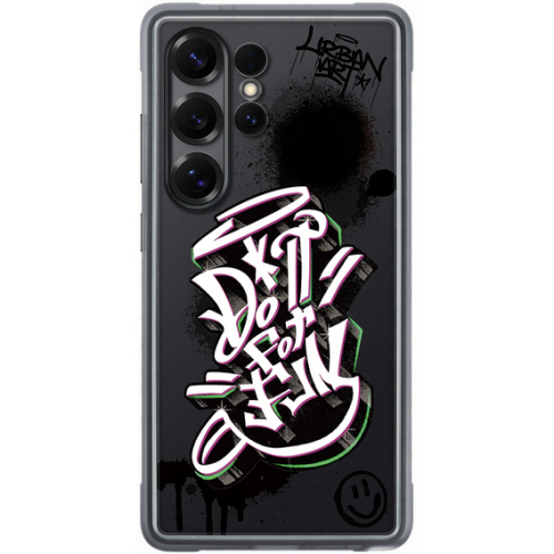 Protectie pentru spate Samsung Flipsuit Rugged Case pentru Galaxy S25 Ultra, Black