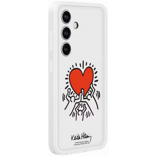 Protectie pentru spate Samsung Flipsuit Case pentru Galaxy S24, White