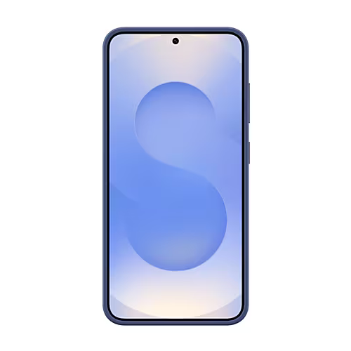 Protectie pentru spate Samsung Silicone Case pentru Galaxy S25, Blue