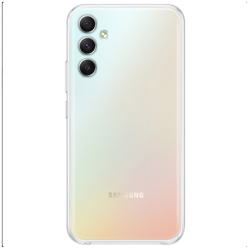 Protectie pentru spate Samsung EF-QA346CTEGWW pentru Galaxy A34, Clear