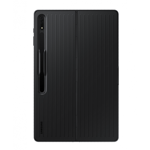 Samsung TAB S8 Ultra Protective Standing Cover (with Pen compartment) Black