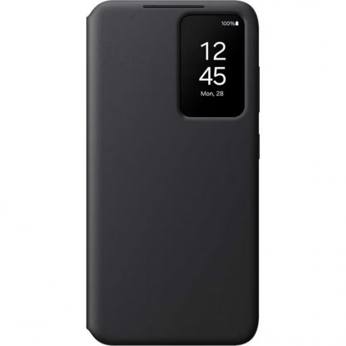 Protectie tip book Samsung Smart View Wallet Case pentru Galaxy S24, Black