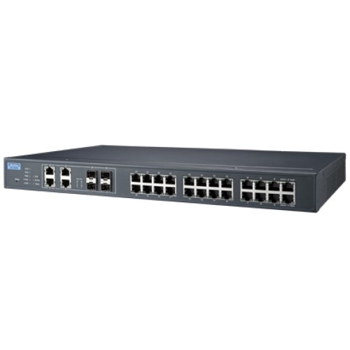 Switch Advantech EKI-9628G-4CI-AE, 24 porturi