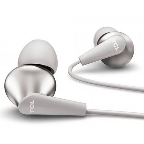 Casti cu microfon TCL ELIT300WT, 3.5mm jack, Cement Grey