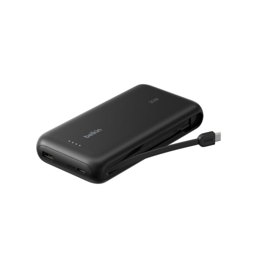 Baterie portabila Belkin 20K, 20000 mAh, 1 x USB-C, 1 x USB-A, Black
