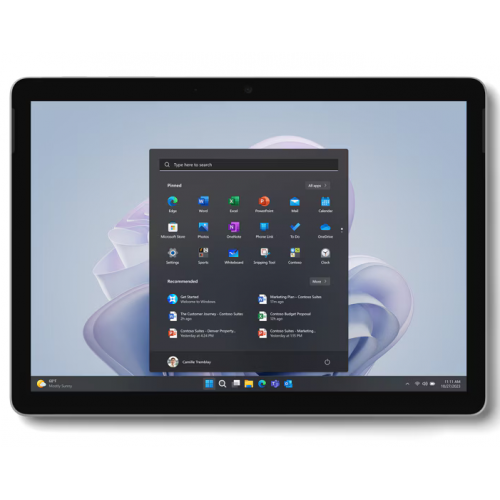 Laptop 2-in-1 Microsoft Surface Go 4 EP2-04723, Intel N200, 10.5 inch Touch, RAM 8GB, UFS 256GB, Intel UHD Graphics, Windows 11 Pro, Platinum